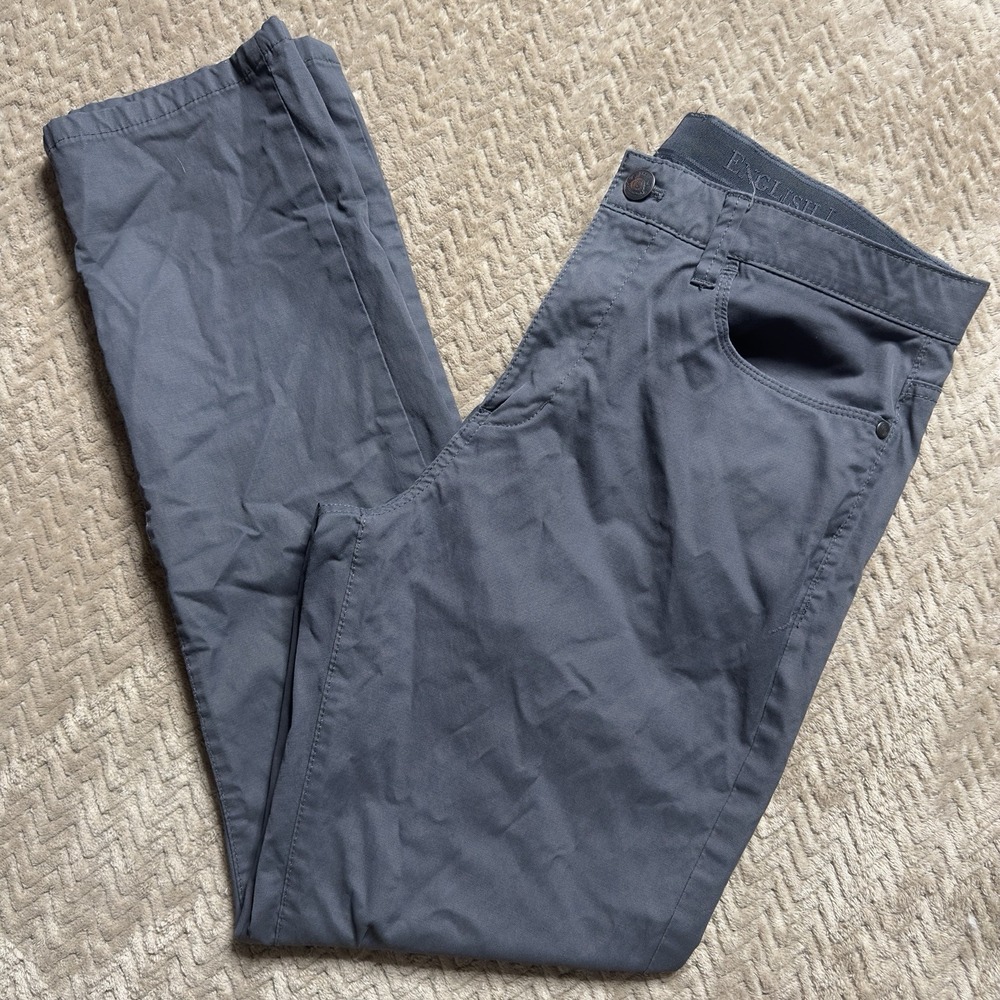 English Laundry Men's 5- Pocket Straight Fit Stretch Pant (Oaklum Pants) 32x30